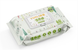 Oem 不織布ウェット ワイプ生分解性ベビー ワイプ洗い流すことができます